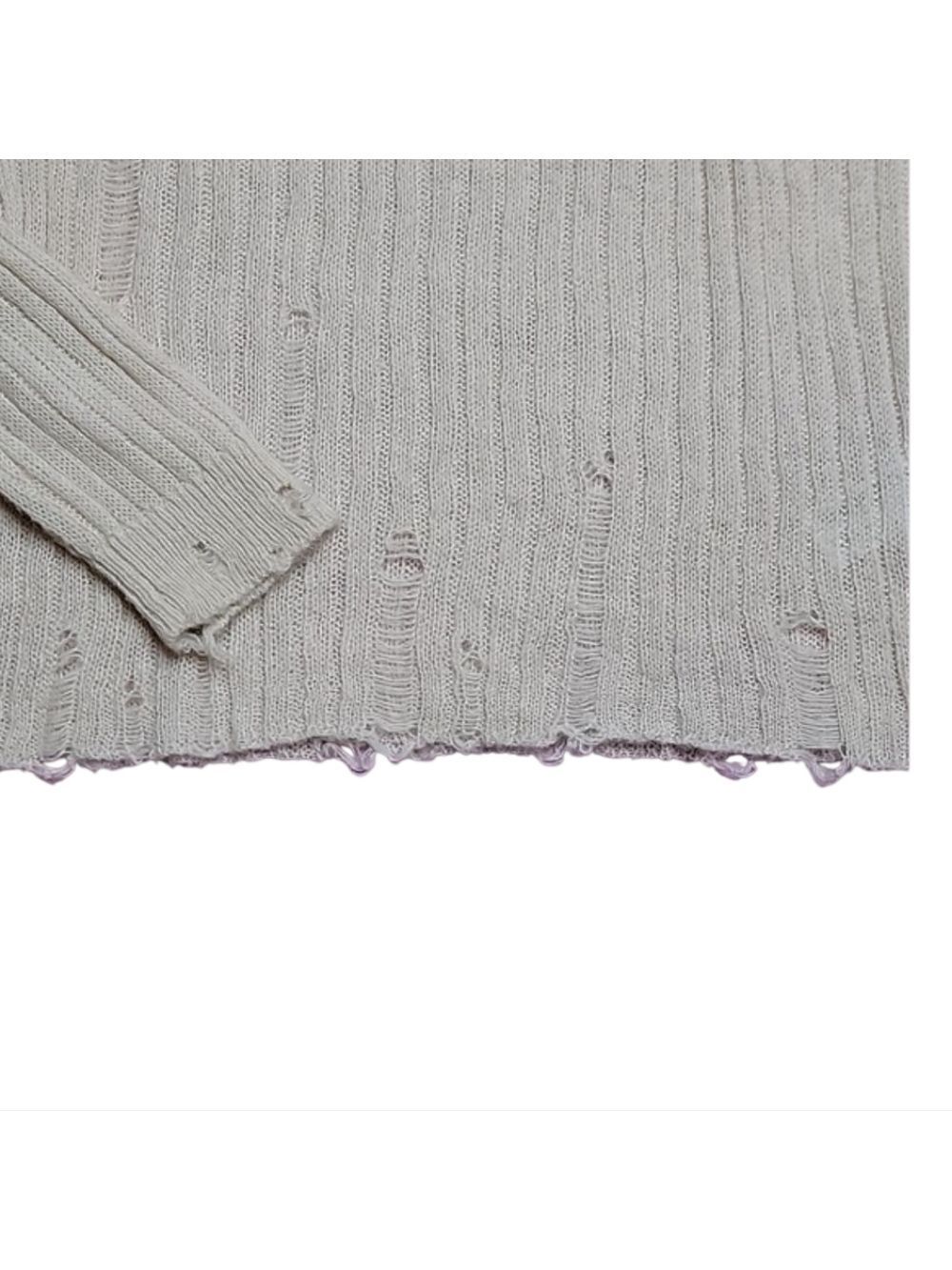 Zara Beige  Ribbed Sweater - Picture 4 of 4